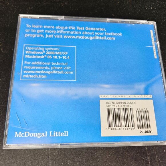 Test Generator Creator State Specfc CD PC Win Mac Teacher Home School Curriculum - Picture 3 of 5